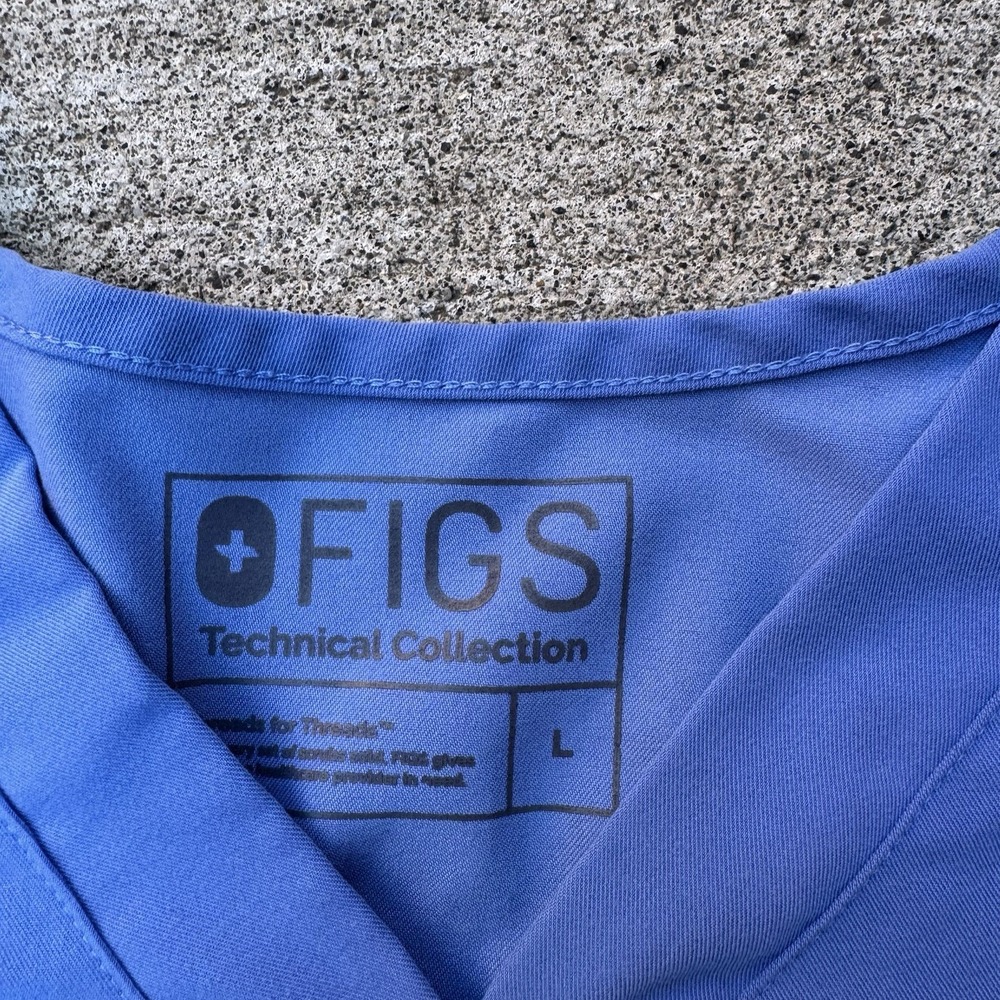Figs‎ Catarina One-Pocket Scrub Top Nurse Doctor Medical Size L - Picture 2 of 4